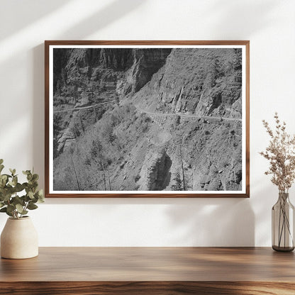 Mountain Road Near Telluride Colorado September 1940