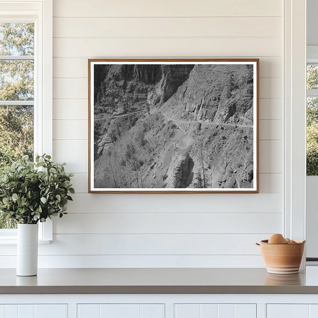 Mountain Road Near Telluride Colorado September 1940