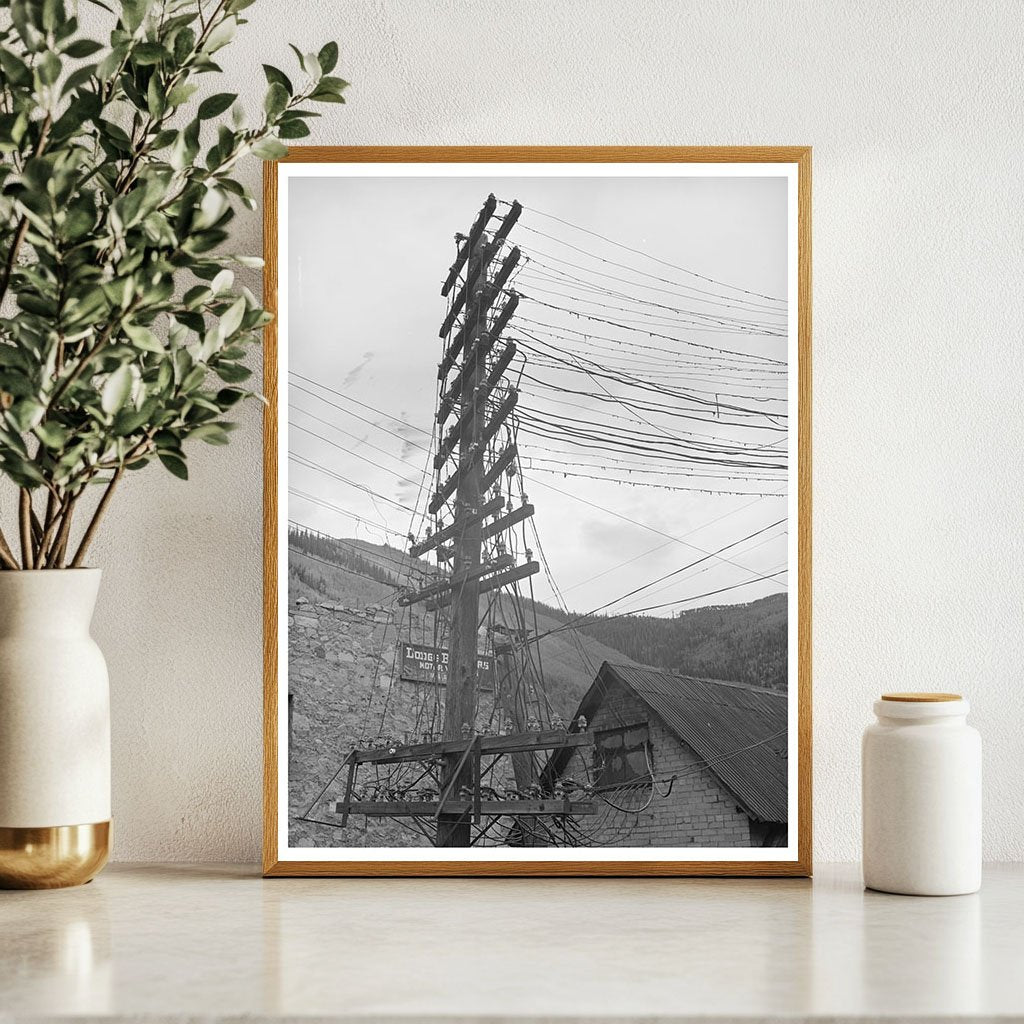 Electric Wiring in Telluride Colorado September 1940