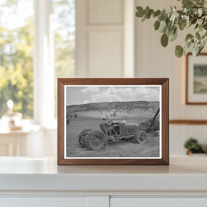 Homemade Tractor from Lincoln Car Ouray County 1940