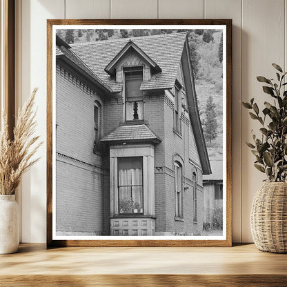 Historic Residence Detail in Telluride Colorado 1940