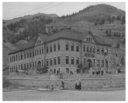 Telluride Colorado Public School September 1940 Image
