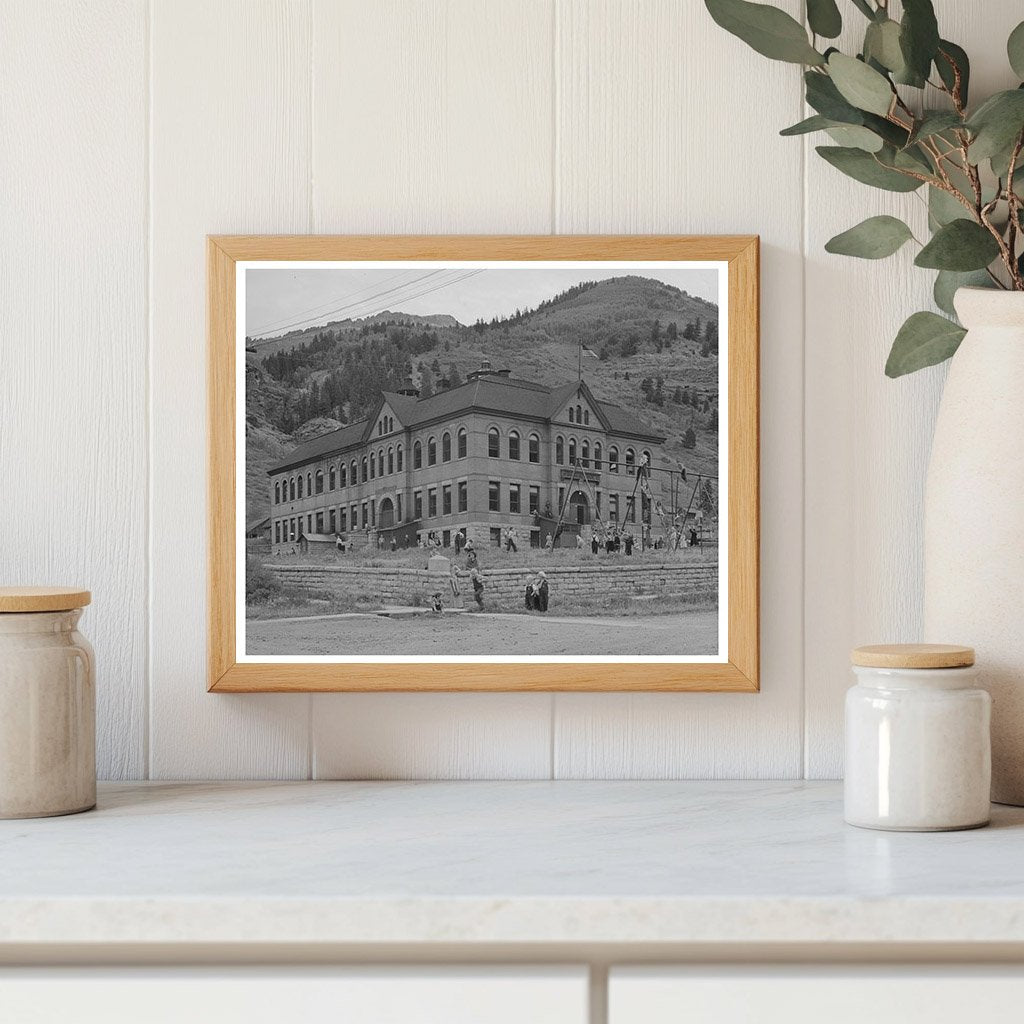 Telluride Colorado Public School September 1940 Image