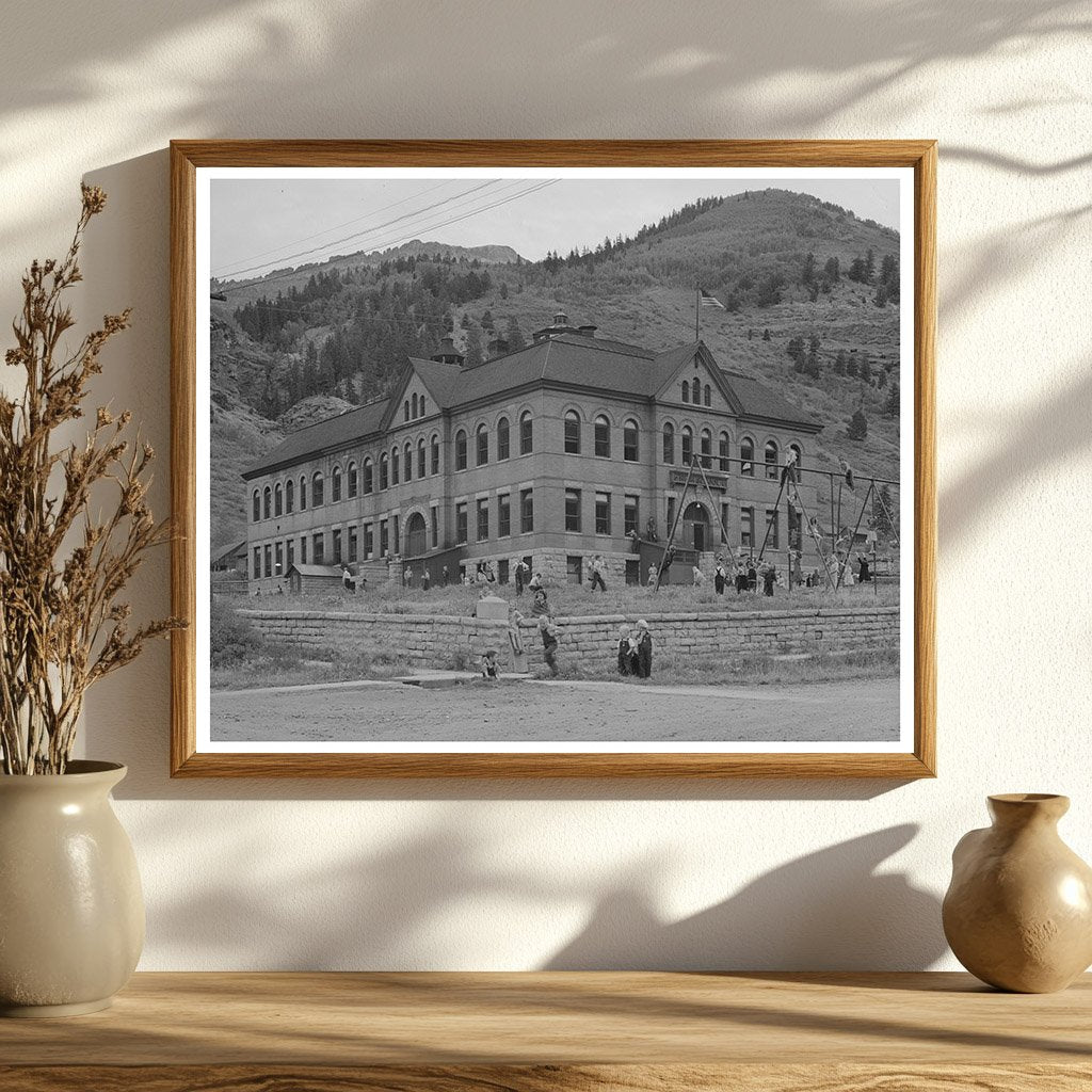 Telluride Colorado Public School September 1940 Image