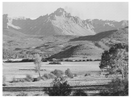 Ouray County Colorado Mountain Valley September 1940