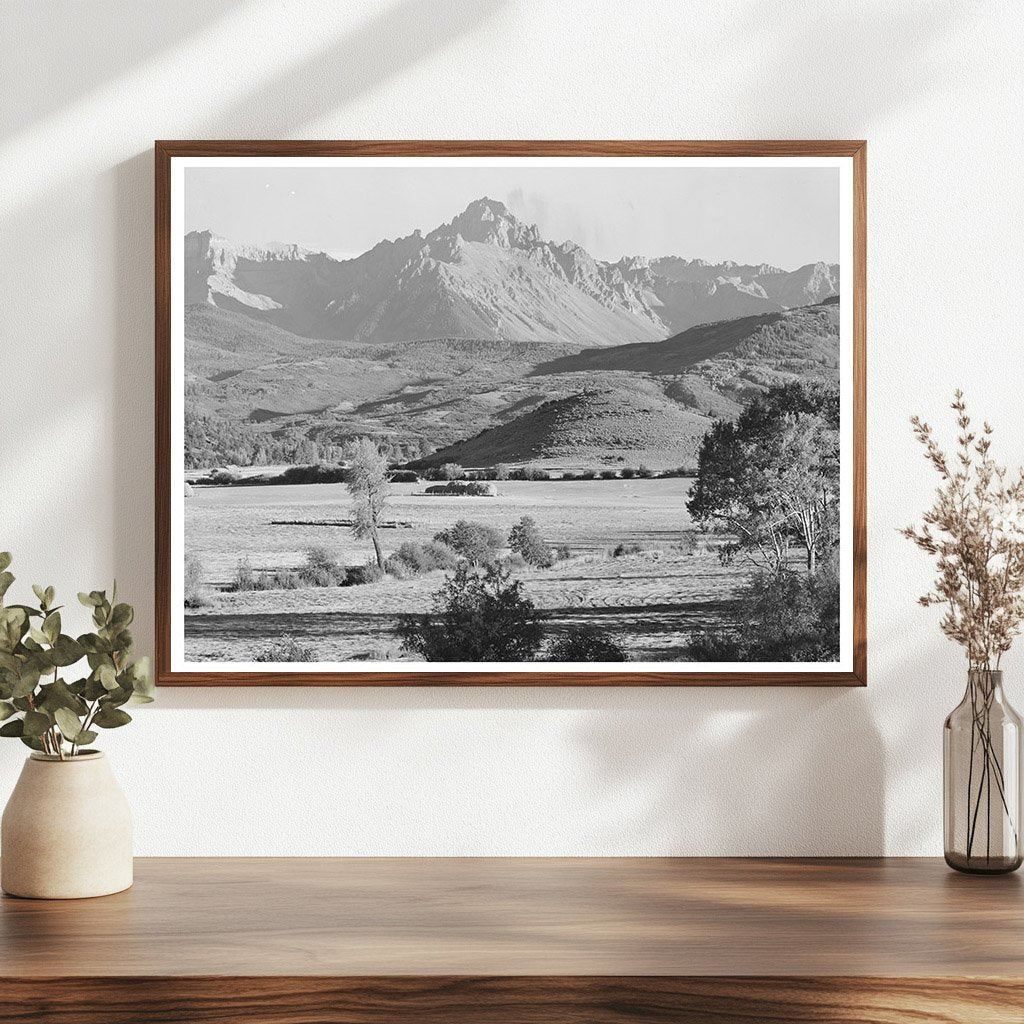 Ouray County Colorado Mountain Valley September 1940