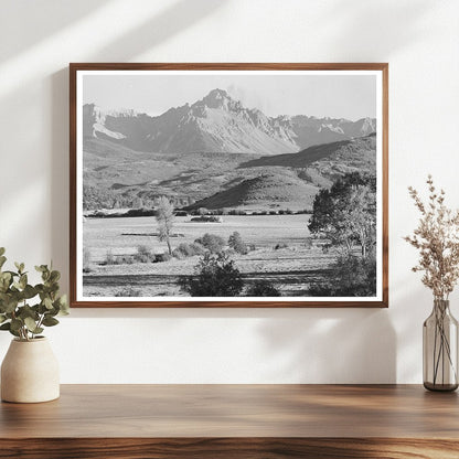 Ouray County Colorado Mountain Valley September 1940