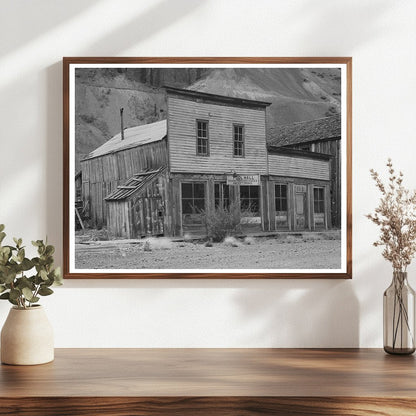 Eureka Colorado Ghost Town Pool Hall September 1940 Photo