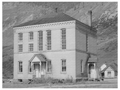 Silverton Colorado Jail Historical Photo September 1940