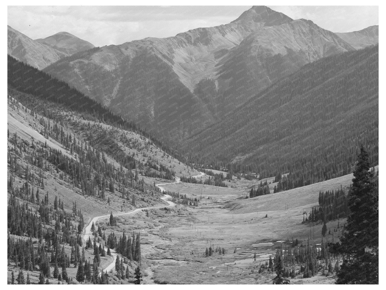Million Dollar Highway San Juan County Colorado 1940