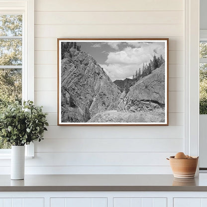 Million Dollar Highway Ouray County Colorado 1940 Image