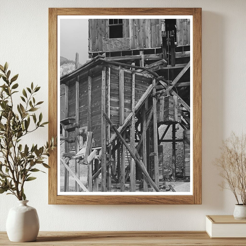 Abandoned Mine in San Juan County Colorado 1940