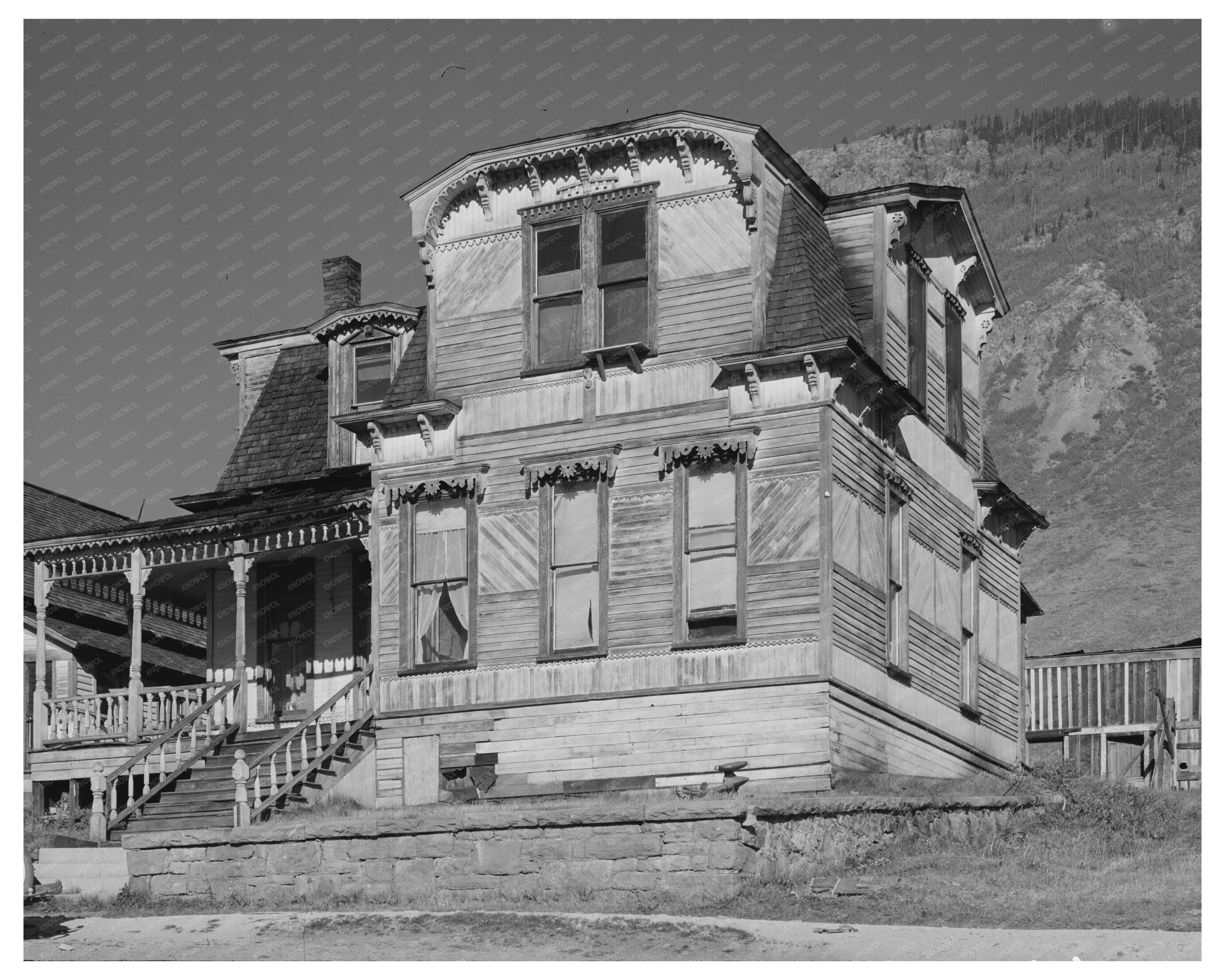 Silverton Colorado Historic House September 1940