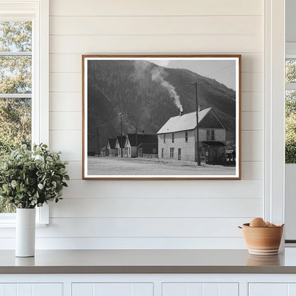 Silverton Colorado Houses in Morning Light September 1940