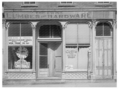 Silverton Colorado Building Architecture September 1940