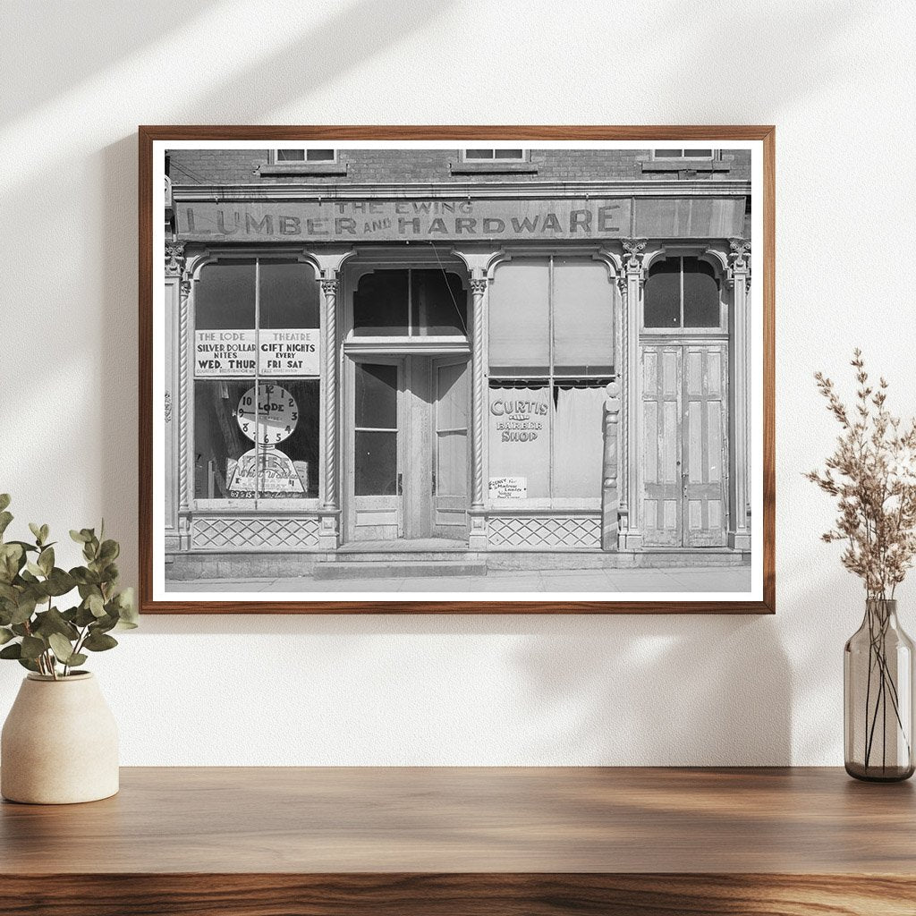 Silverton Colorado Building Architecture September 1940