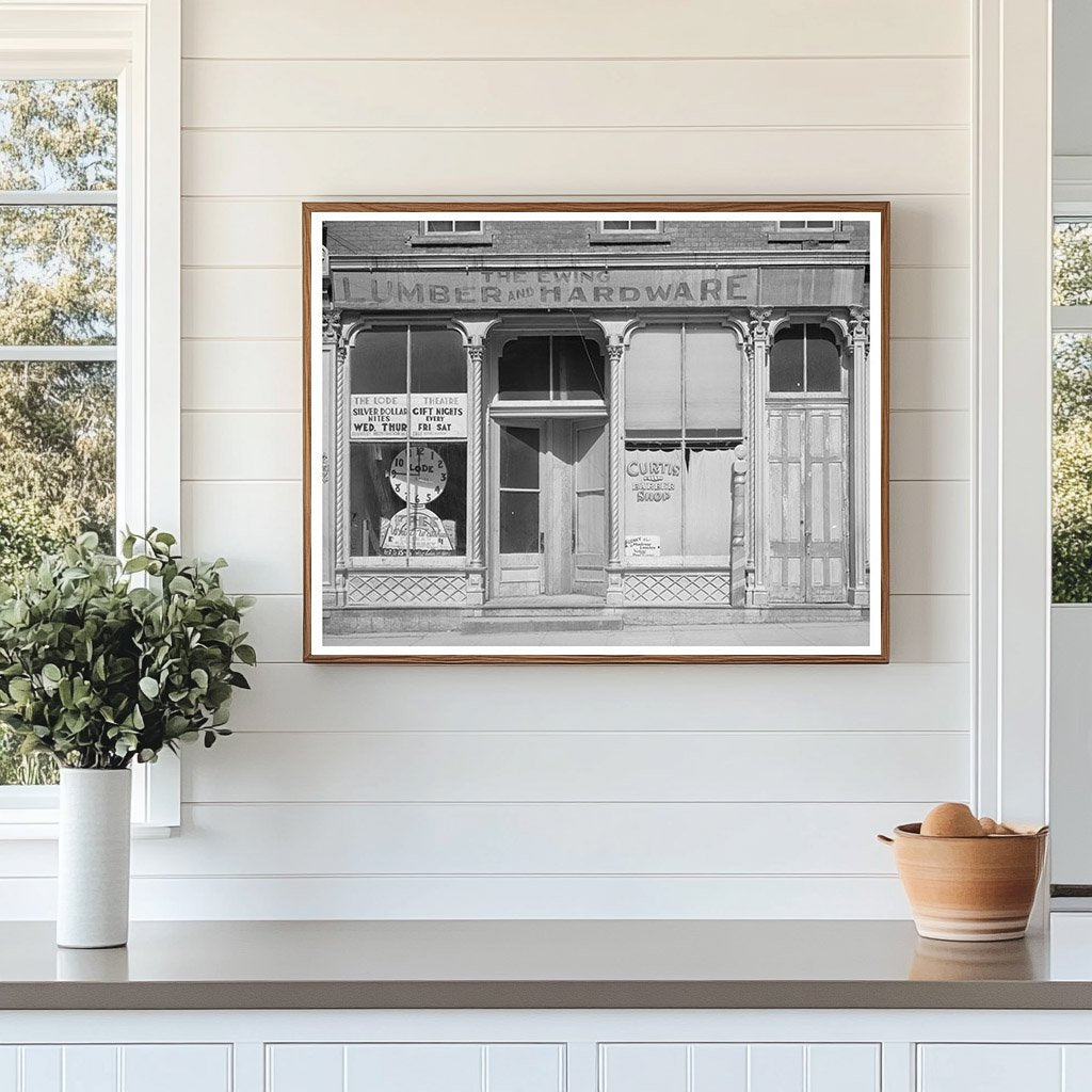 Silverton Colorado Building Architecture September 1940