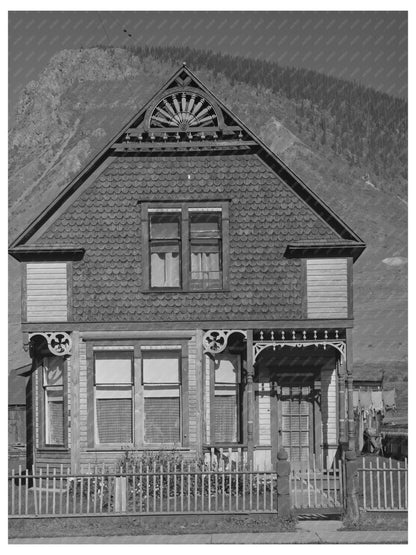 Silverton Colorado Mining Era House September 1940