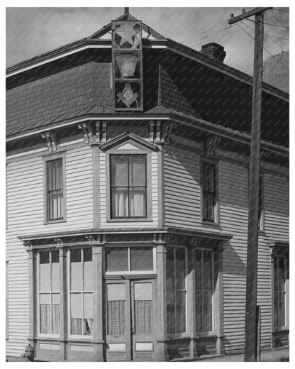 Rooming House Entrance in Silverton Colorado 1940