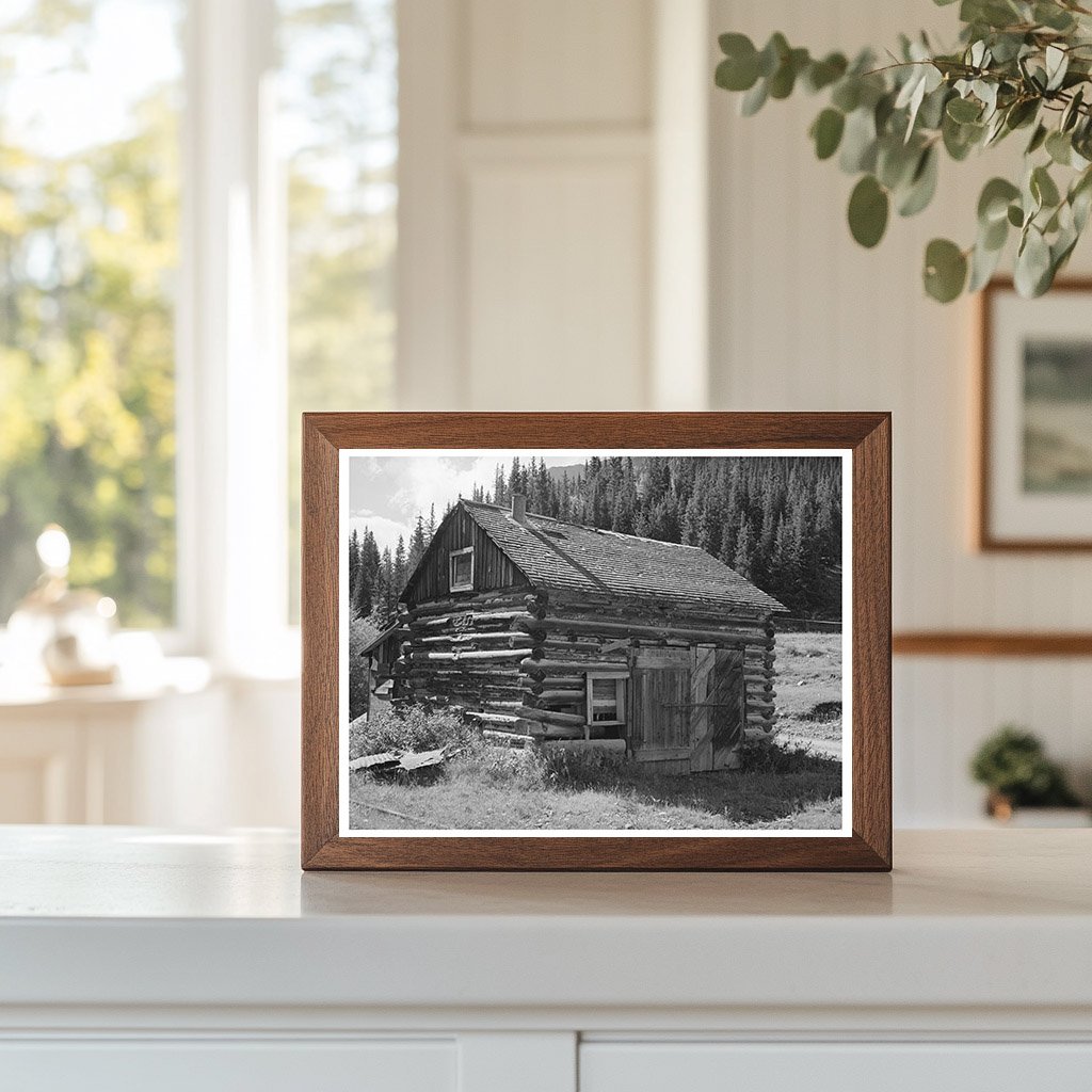 San Juan County Colorado First Courthouse September 1940