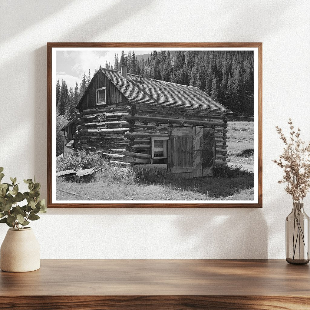 San Juan County Colorado First Courthouse September 1940