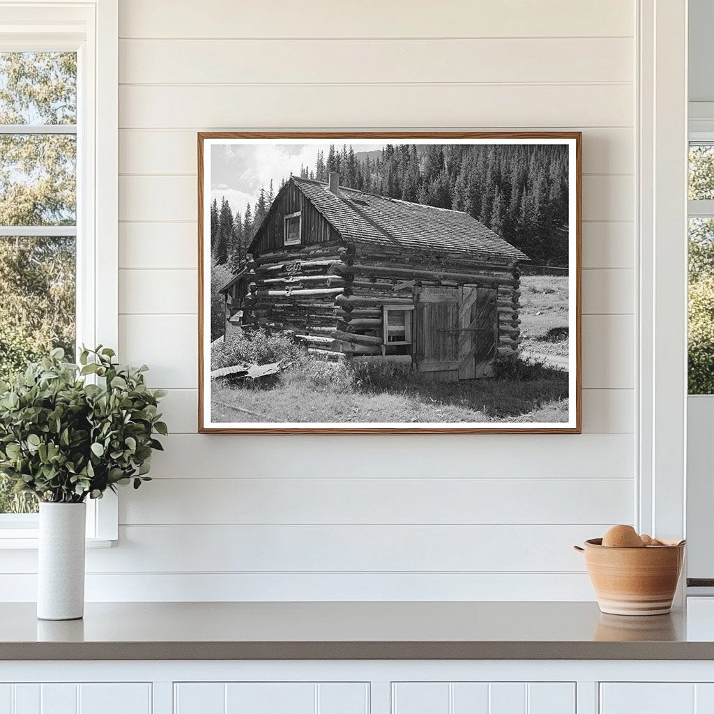 San Juan County Colorado First Courthouse September 1940