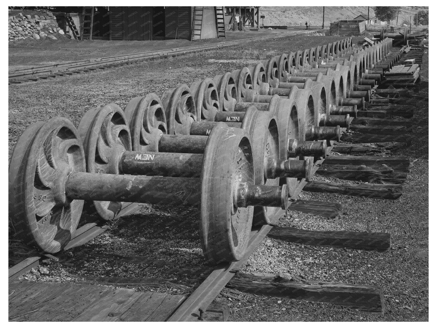 1940 Railway Wheels for Coaches and Cars in Durango Colorado