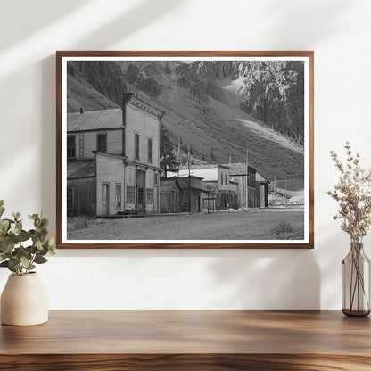 Eureka Colorado Ghost Town Abandoned Buildings 1940