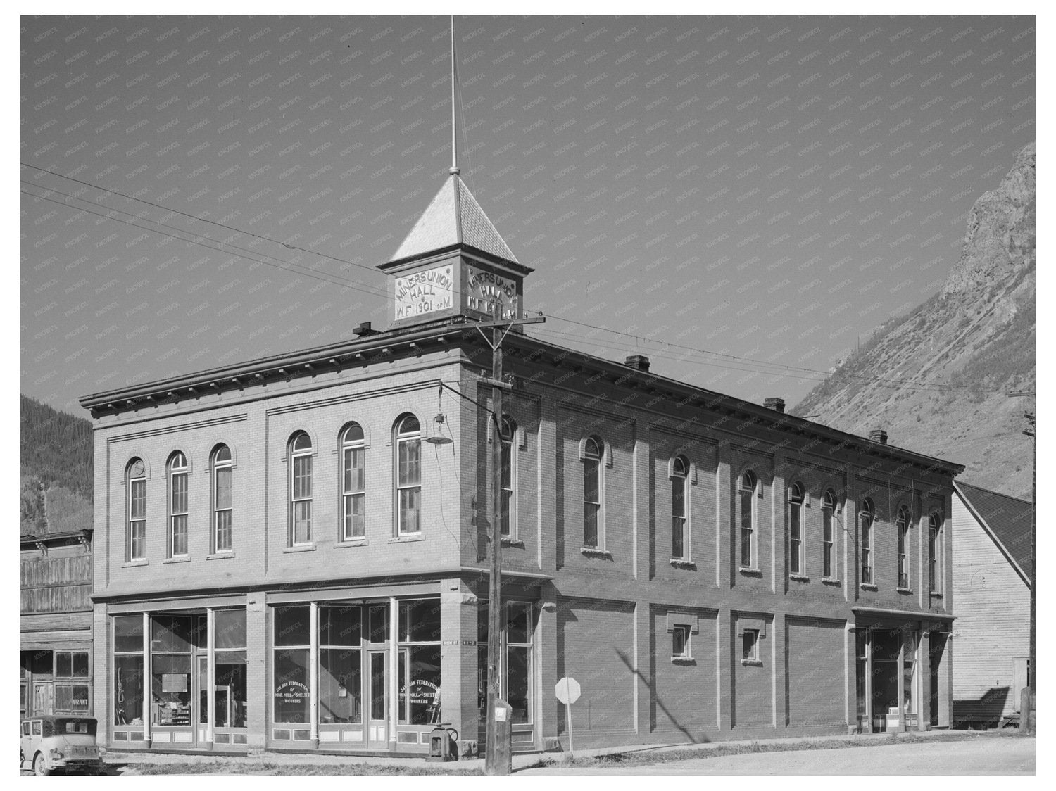 Silverton Colorado Miners Union Hall September 1940