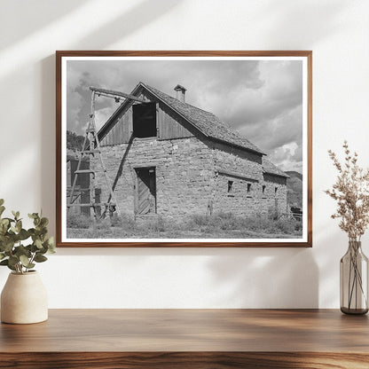 Historic Brick Barn La Plata County Colorado September 1940