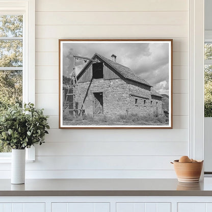 Historic Brick Barn La Plata County Colorado September 1940