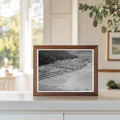 Tailing Pit of Gold Mine San Juan County Colorado 1940