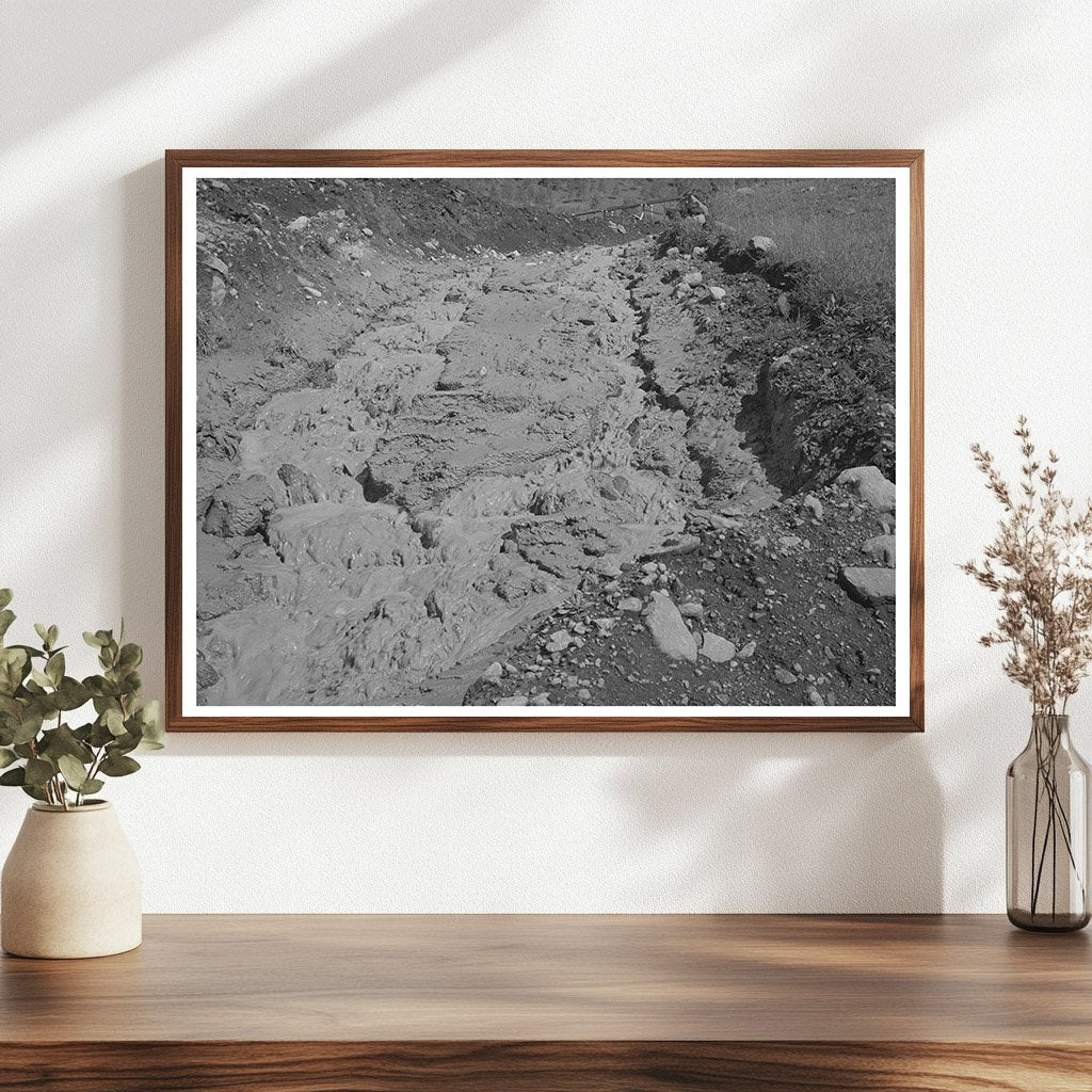 Gold Mill Tailings Stream San Juan County Colorado 1940