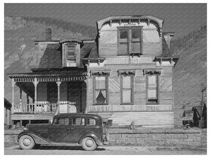 Historic House in Silverton Colorado September 1940