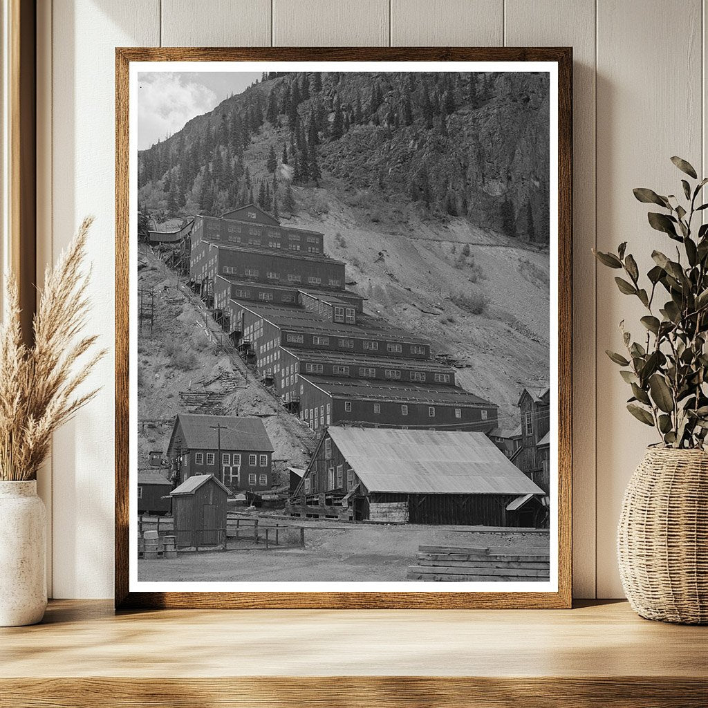 Mill of the Sunnyside Mine Eureka Colorado 1940