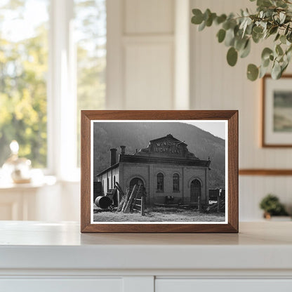 Light Plant in Silverton Colorado September 1940