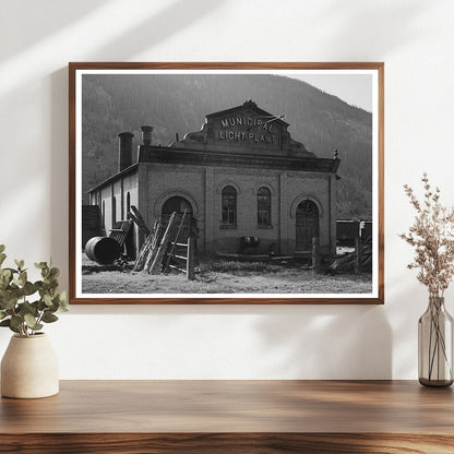 Light Plant in Silverton Colorado September 1940