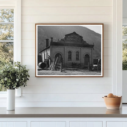 Light Plant in Silverton Colorado September 1940