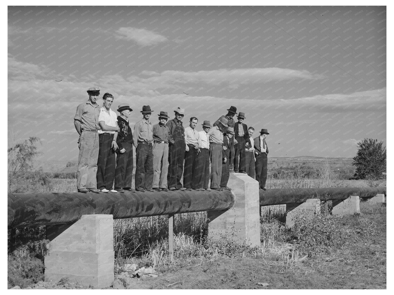 Farm Security Administration Irrigation Pipeline Utah 1940