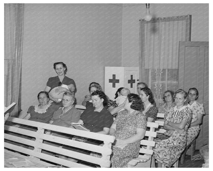 1940 Womens Welfare Society Meeting Santa Clara Utah