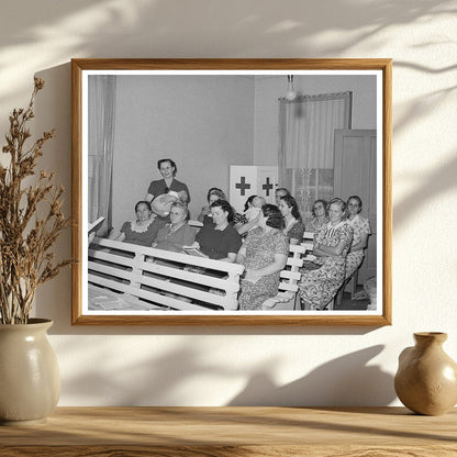 1940 Womens Welfare Society Meeting Santa Clara Utah