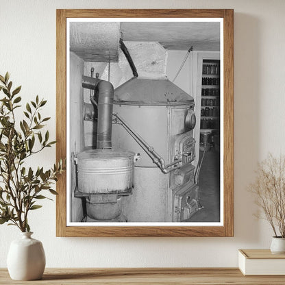 Vintage Home Furnace in Santa Clara Utah 1940