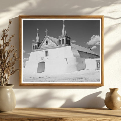 Roman Catholic Church Isleta New Mexico 1940