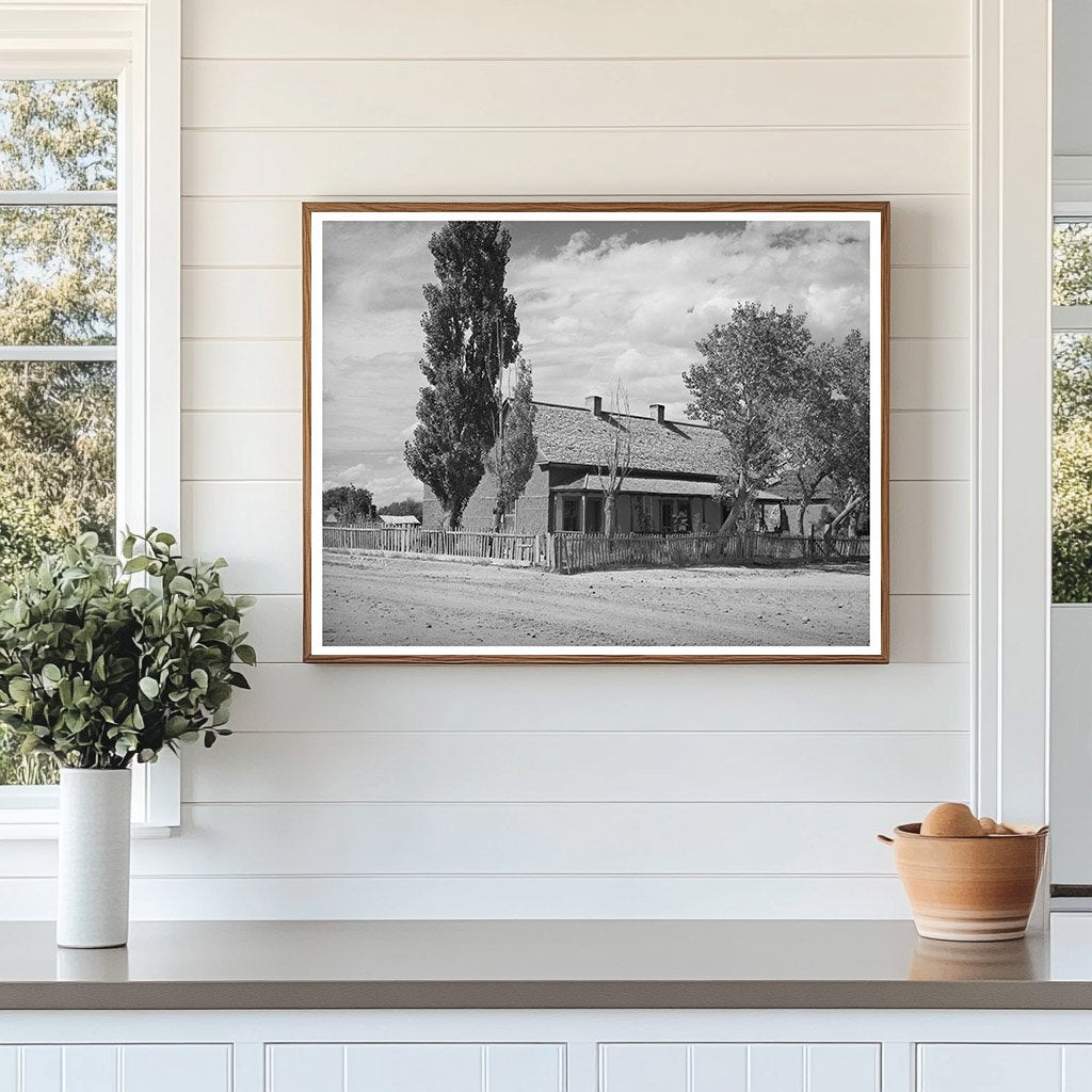 Vintage Adobe House in Concho Arizona 1940