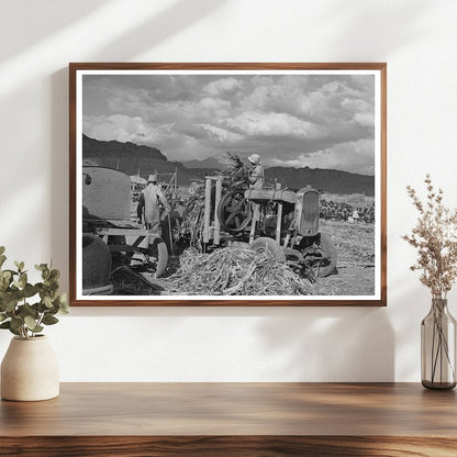 Sugar Cane Juice Extraction in Utah October 1940