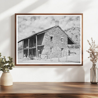 Historic Farmhouse in Santa Clara Utah 1854 October 1940