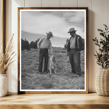 Candelaria Brothers Sheepherders Concho Arizona 1940