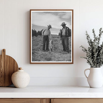 Candelaria Brothers Sheepherders Concho Arizona 1940