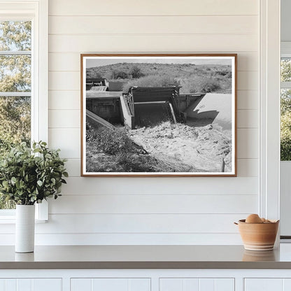 Irrigation Gate Canal Bernalillo County New Mexico 1940