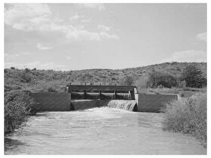 Irrigation Canal Bernalillo County New Mexico 1940